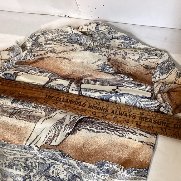 Vintage 70’s  Disco Shirt Women’s Unisex size Medium By Pinwinnie - Picture 8 of 13